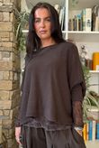 Basso Box Knit Coffee Bean